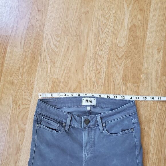 PAIGE Verdugo Ankle Skinny Jeans in Faded Vine. Size 27 - Picture 9 of 12